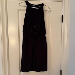 Express Black Sleeveless Mini Dress